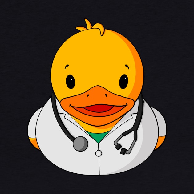 Doctor Rubber Duck by Alisha Ober Designs